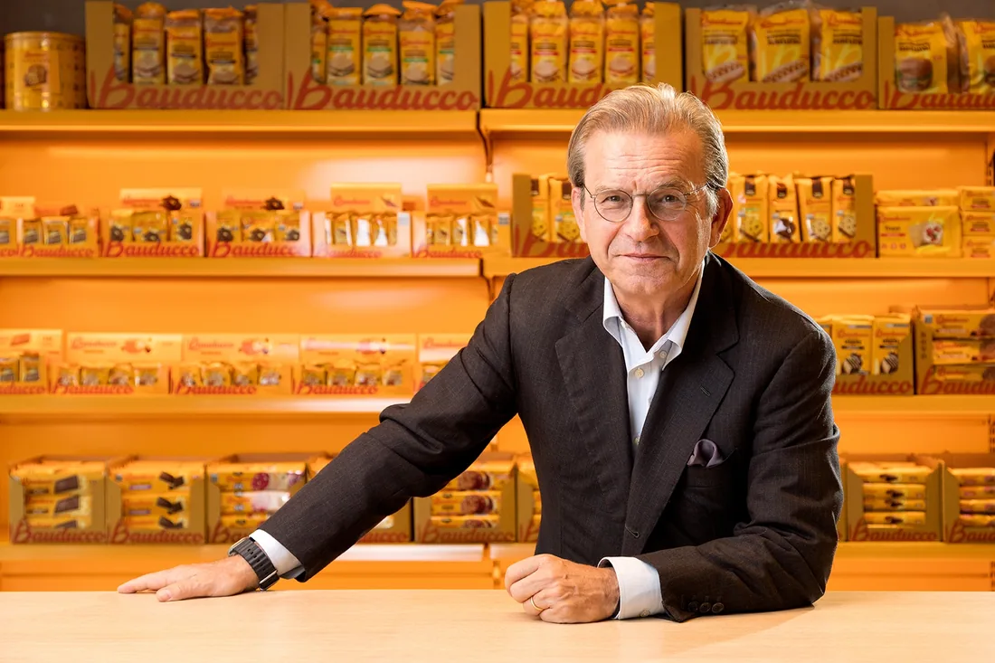 Andrea Martini, então CEO da Bauducco, em retrato executivo feito por Alessandro Couto